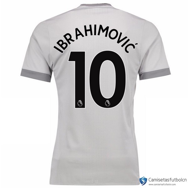 Camiseta Manchester United Tercera equipo Ibrahimovic 2017-18